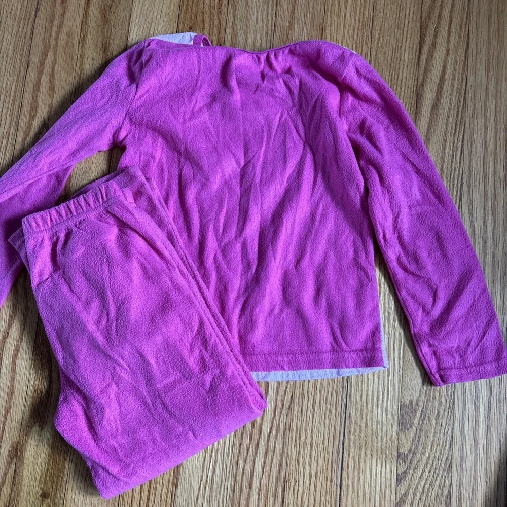 My Little‎ Pony Pink Pajamas 2pc Set Girls Size 4/5 Purple Pony